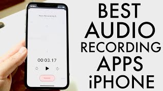 Best Audio Recording Apps On iPhone 2022 [upl. by Adabel]