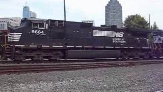 NORFOLK SOUTHERN RAILFANNING RALEIGH NC amp FAYETTEVILLE NC JUNE 2013VIDEO 148 [upl. by Assir131]