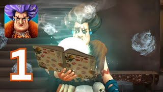 Scary Teacher Stoneage  All Guides Part 1 Android iOS Gameplay [upl. by Naga]