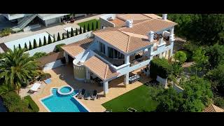 Praia da Luz luxury villa with pool and sea views for sale in Western Algarve [upl. by Ihtak147]