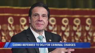 Cuomo Referred to DOJ [upl. by Ahsinwad]