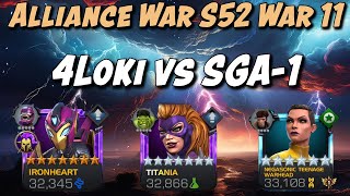 Victory Keeps Our Master’s Dreams Alive  AW Season 52 War 11  4LOki vs SGA1 [upl. by Ehttam399]