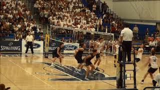 cif ss volleyball championships CdM vs newport harbor 2018 set 4 [upl. by Tlaw898]