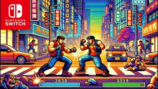 TOP 10 BEST BEAT EM UPS GAMES on Nintendo Switch [upl. by Eahsed]