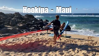 Hookipa  Maui  Windsurfing on a fun end of summer day [upl. by Canice]