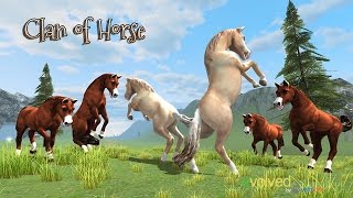 Clan of Horse By Wild Foot Games  Android  iOS  Gameplay [upl. by Nhtanhoj483]