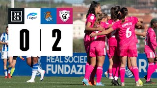 Real Sociedad vs Madrid CFF 02  Resumen y goles  Highlights Liga F [upl. by Neerod230]