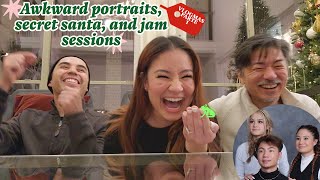 We took awkward sibling portraits VLOGMAS PART 1 [upl. by Faxon]