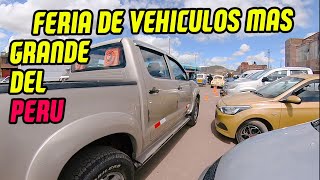 FERIA DE VEHICULOS más grande del PERU  Cotizamos Precios 1 [upl. by Oslec287]