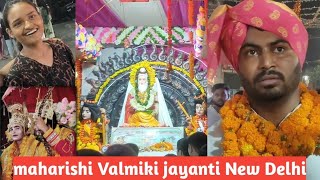 maharishi Valmiki Swami ji ki shobha yatra🙏🙏 vlogandchill valmiki trending [upl. by Evelunn]