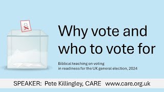 Biblical teach on voting [upl. by Otrebcire134]