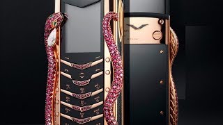 Vertu launches Signature Cobra phone worth 360k [upl. by Enneiviv]