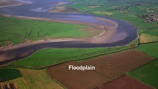 Development of floodplains terraces and levees [upl. by Annohsak]