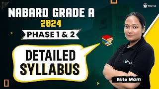 NABARD Grade A Detailed Syllabus  Phase 1 amp 2 Complete Syllabus of NABARD  NABARD Preparation [upl. by Azil683]