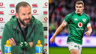 Ireland rugby Head Coach Andy Farrell previews his sides clash against Italy  RugbyPass [upl. by Niklaus]