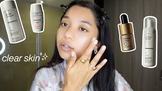 my skincare routine  products ive been loving from mesoestetic [upl. by Lyndsay]