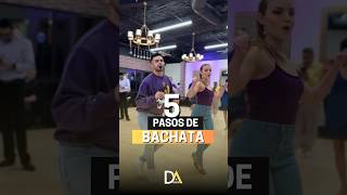 5 pasos de BACHATA 🎉 bachatalovers bachata dance bailar [upl. by Elfont]