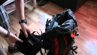 Trekkingrucksack  richtig packen einstellen und anlegen [upl. by Riaj]