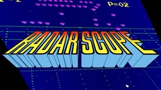 Radar Scope  Arcade  Nintendo  1980 [upl. by Dolloff997]