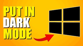 How To Put Windows 11 In Dark Mode StepbyStep Method [upl. by Roger]