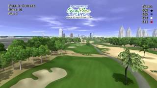 Emirates Golf Club Faldo Course Flyovers Holes 118 [upl. by Grounds]