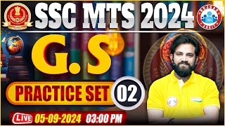 SSC MTS GK GS Classes 2024 2  SSC MTS Practice Set 2024  GS For MTS 2024 By Naveen Sir  RWA SSC [upl. by Soiritos]