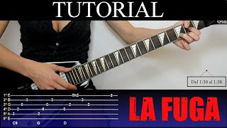 Cómo tocar Por verte sonreír de La Fuga Tutorial de Guitarra  how to play [upl. by Nappie607]