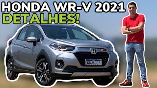 NOVO HONDA WRV 2021 EXL EM DETALHES  Falando de Carro [upl. by Jasik]