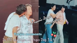 Taejin  JinV Taejin moments In PTD on Stage Las Vegas Day 3 amp 4 [upl. by Ikram]