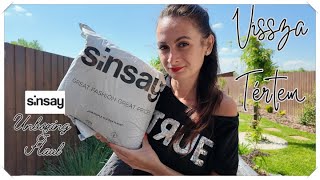 Itt vagyok újraSinsay Unboxing amp HaulBeszélgessünkSerdült Klaudia [upl. by Kikelia322]