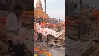 Manikarnika ghat Kashi ancienttemple travel ranchitouristplace ranchitourism Chikulifevlogs [upl. by Bussy]