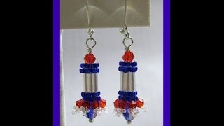 Fire Cracker Earrings Firecracker [upl. by Arednaxela978]