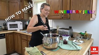 Episode 20  How To Make Wineberry Jelly [upl. by Sivla]