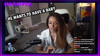 Macaiyla Talking About Tyler1 Wanting A Kid [upl. by Fabe]