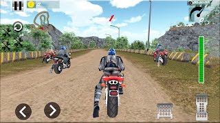 Fast Motor Bike Rider 3D  Gameplay Android game  heavy bike racing games [upl. by Odlaner]