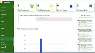 User Management in Payroll Software  PHPPayrollcom [upl. by Avid]