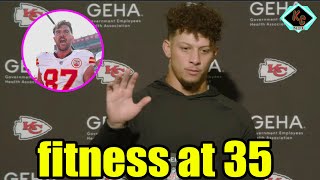 Patrick Mahomes talks about Travis Kelce after physical win over 49ers [upl. by Gene158]