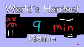 My 9 MIN SPEEDRUN  The Worlds Hardest Game  PB [upl. by Daiz]