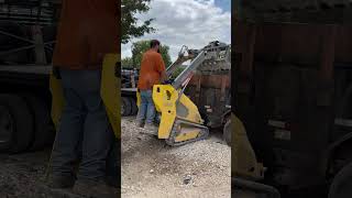 New Recruit Learning the Skid Steer [upl. by Mae]