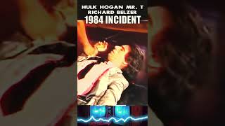 Hulk Hogan Mr T and Richard Belzers 1984 TV Incident shorts [upl. by Feucht]