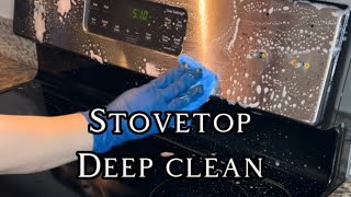 Stovetop Deep clean🫧 [upl. by Arreik239]