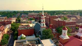 Frederick Maryland USA 4K Drone Footage [upl. by Tindall]