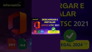 👉🖥️Aprende instalar OFFICE ACTIVADO 2024 [upl. by Hachman]