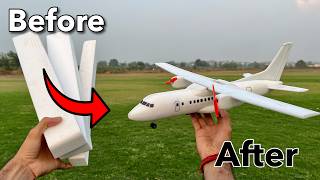 Make A Rc Plane AN140 Out of Thermocol rcplane diyprojects airplane [upl. by Marcelo]