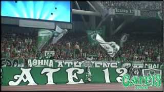 PANATHINAIKOS  malaga 2882012  Gate13gr [upl. by Asyral]