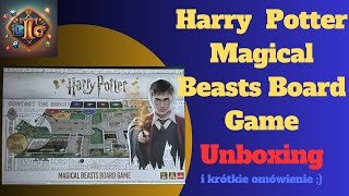 PL Harry Potter Magical Beasts Board Game  Unboxing  od 6 lat  24 graczy  gra planszowa [upl. by Mercuri]