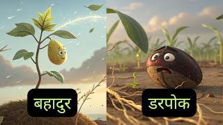 How To Grow  बहादुर और डरपोक  Dare To Grow  Motivational Story in Hindi [upl. by Graehl]