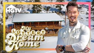 Stunning Montana Cabin for 1 Million Winner  Full Episode Recap  My Lottery Dream Home  HGTV [upl. by Asare572]