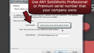 2 of 4  SolidWorks Workgroup PDM Basic Tutorial [upl. by Rybma]