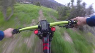 2014 Santa Cruz V10 w 1000w Bafang MidDrive Ripping w King Clemens C6 [upl. by Roderich]